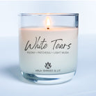 White Tears - Candle - Hella Charged & LIT | Ethically Made Sustainable Vegan Candles, Jewelry & More