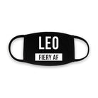 "Leo Fiery AF" T-Shirt & Mask Combo - Ethically Made Sustainable Vegan Candles, Jewelry & More | Hella Charged & LIT