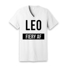 "Leo Fiery AF" T-Shirt & Mask Combo - Ethically Made Sustainable Vegan Candles, Jewelry & More | Hella Charged & LIT