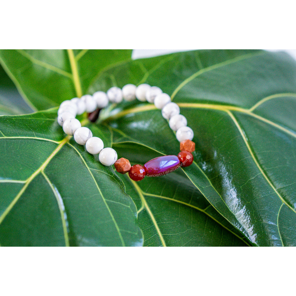 Carnelian Bracelet - Ethically Made Sustainable Vegan Candles, Jewelry & More | Hella Charged & LIT 