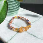Amethyst Citrine Bracelet - Hella Charged & LIT | Ethically Made Sustainable Vegan Candles, Jewelry & More