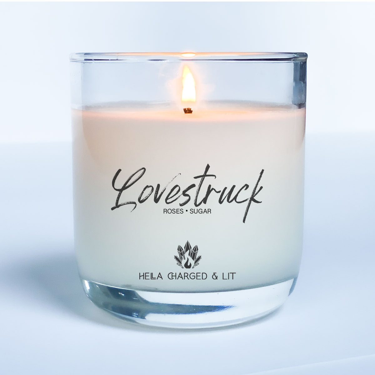 Lovestruck Candle - Ethically Made Sustainable Vegan Candles, Jewelry & More | Hella Charged & LIT