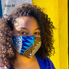African Fabric Mask - Ethically Made Sustainable Vegan Candles, Jewelry & More | Hella Charged & LIT