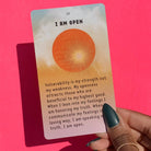 I AM Everything™ Affirmation Card Deck - Ethically Made Sustainable Vegan Candles, Jewelry & More | Hella Charged & LIT