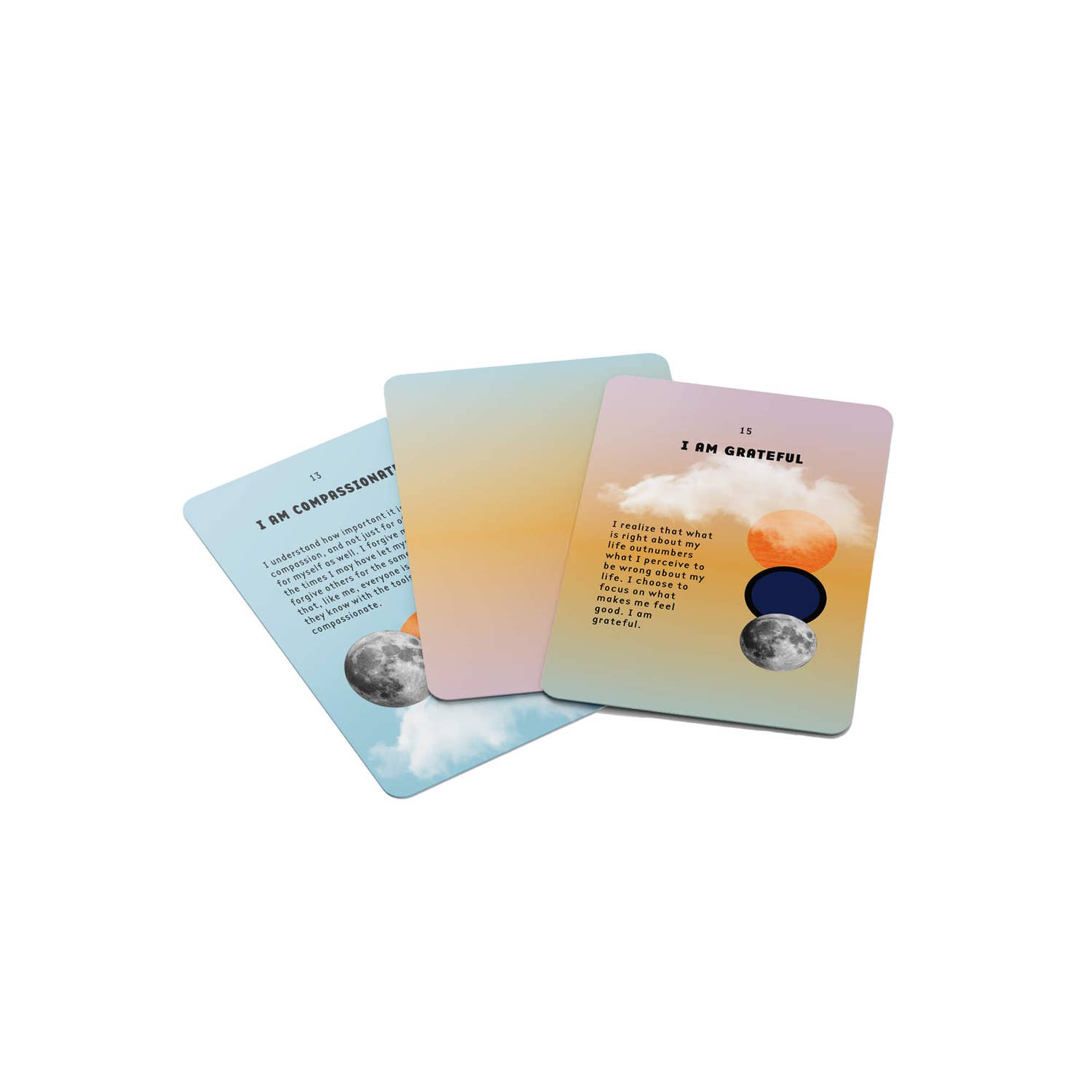 I AM Everything™ Affirmation Card Deck - Ethically Made Sustainable Vegan Candles, Jewelry & More | Hella Charged & LIT