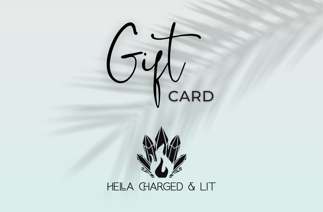 Hella Charged & Lit Gift Card - Hella Charged & LIT | Ethically Made Sustainable Vegan Candles, Jewelry & More 