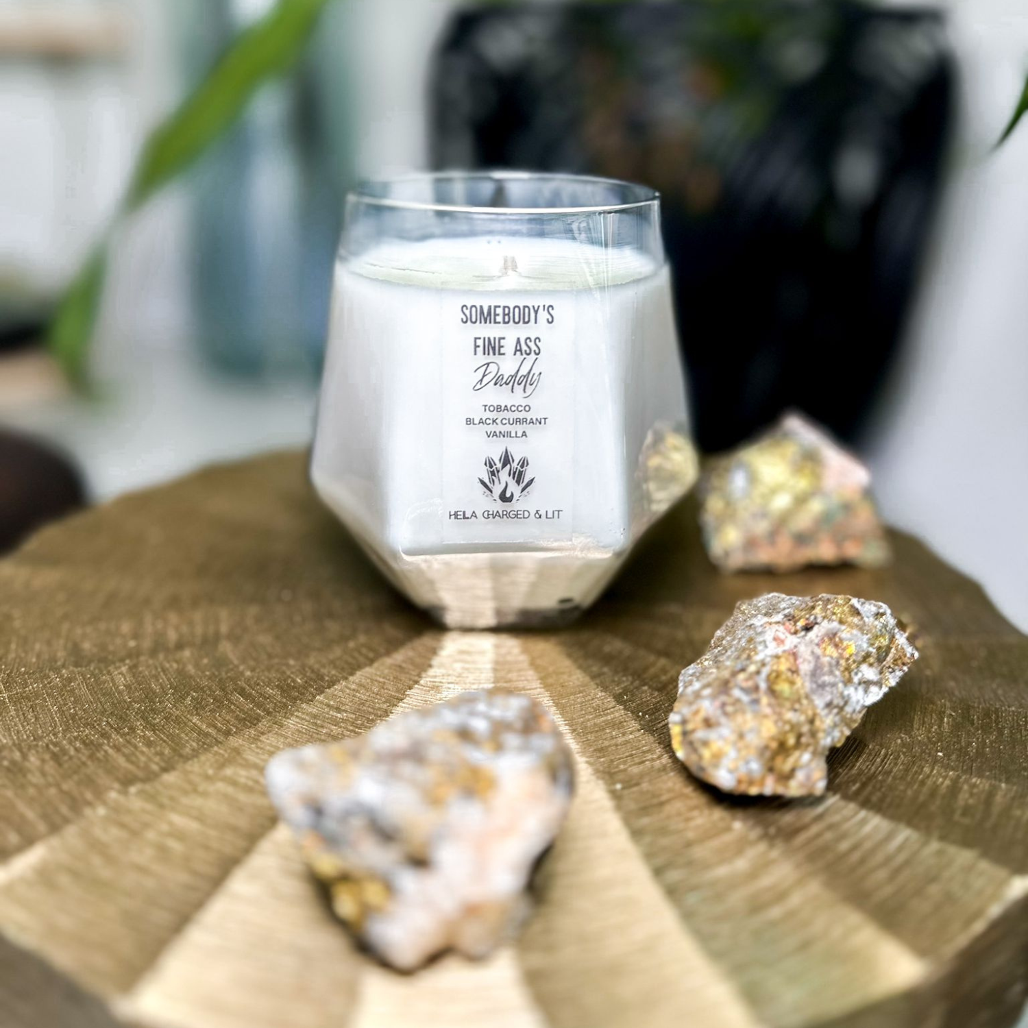 Somebody’s Fine Ass Daddy - Candle - Hella Charged & LIT | Ethically Made Sustainable Vegan Candles, Jewelry & More 