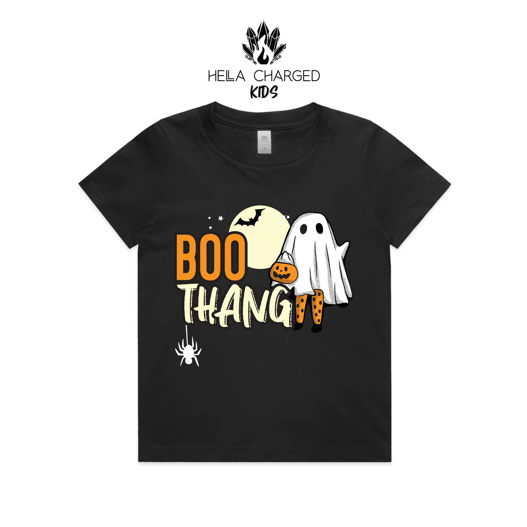 "Boo Thang" T-Shirt - Hella Charged & LIT | Ethically Made Sustainable Vegan Candles, Jewelry & More 
