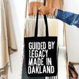 "Guided by Legacy" Bag - Hella Charged & LIT | Ethically Made Sustainable Vegan Candles, Jewelry & More 