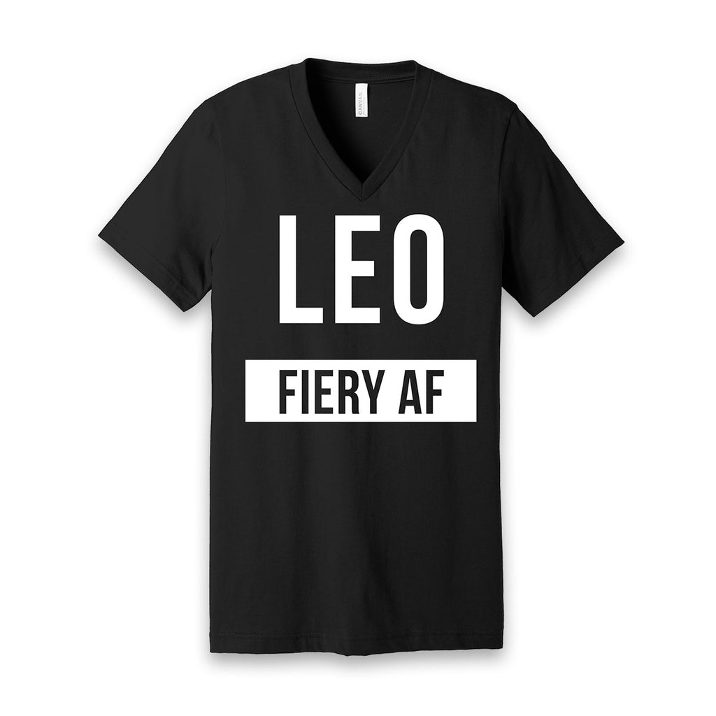 "Leo Fiery AF" T-Shirt & Mask Combo - Ethically Made Sustainable Vegan Candles, Jewelry & More | Hella Charged & LIT 