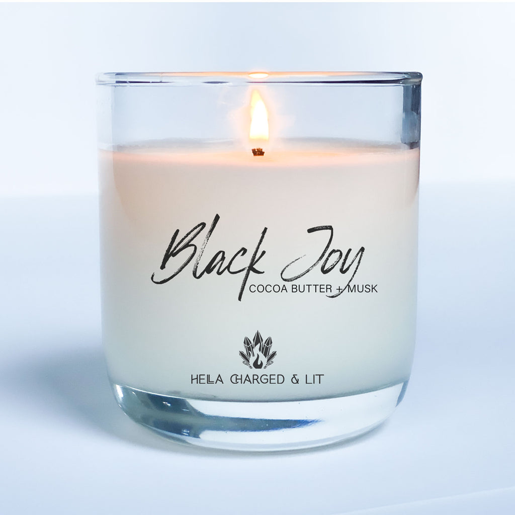 Black Joy - Ethically Made Sustainable Vegan Candles, Jewelry & More | Hella Charged & LIT 