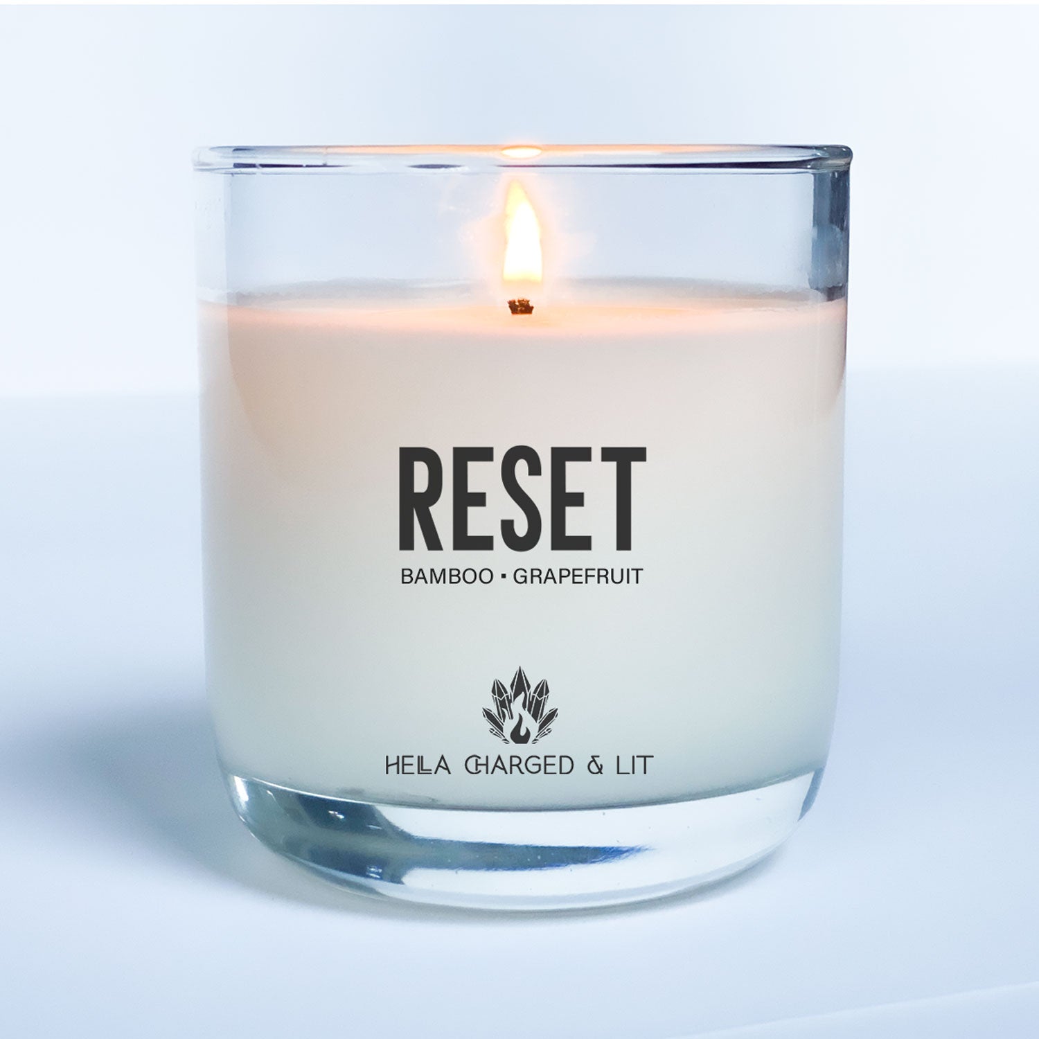 Reset - Hella Charged & LIT | Ethically Made Sustainable Vegan Candles, Jewelry & More 